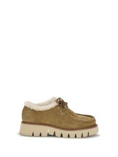 Pedro Garcia Wallaby Lace-ups In Brown