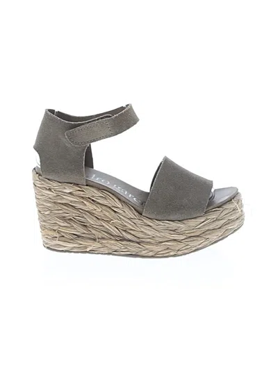 Pre-owned Pedro Garcia Wedges In Gray