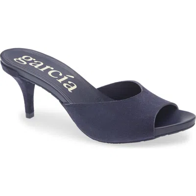Pedro Garcia Welch Slide Sandal In Blue