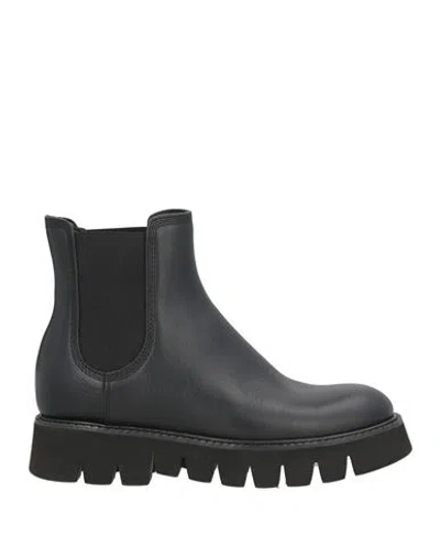 Pedro Garcia Pedro García Woman Ankle Boots Black Size 7 Leather