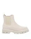 Pedro Garcia Pedro García Woman Ankle Boots Light Grey Size 8 Leather