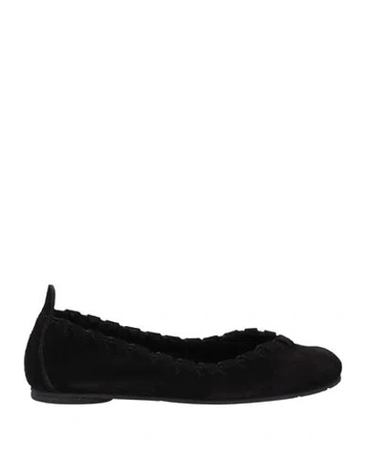 Pedro Garcia Pedro García Woman Ballet Flats Black Size 6 Leather