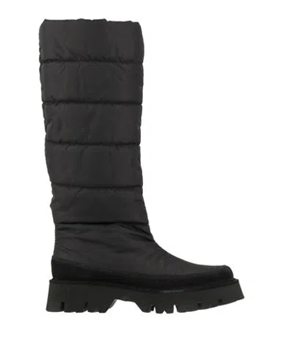 Pedro Garcia Pedro García Woman Boot Black Size 8 Nylon, Leather