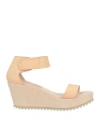 Pedro Garcia Pedro García Woman Sandals Beige Size 8 Cow Leather
