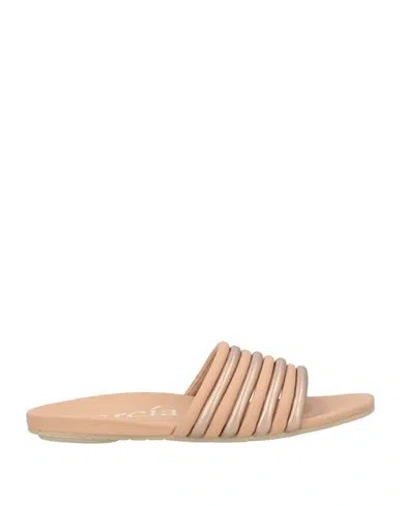 Pedro Garcia Pedro García Woman Sandals Blush Size 6 Leather In Pink