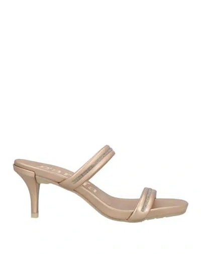 Pedro Garcia Pedro García Woman Sandals Gold Size 8 Goat Skin