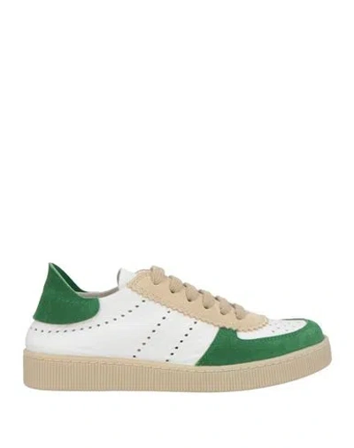 Pedro Garcia Pedro García Woman Sneakers Green Size 5 Leather