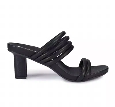 Pedro Garcia Pedro García Woman Sandals Black Size 9 Leather In Multi