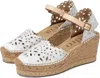 Pedro Garcia Women's Oletta Espadrille In Meringue Satin In Multi