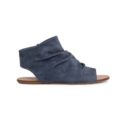 Pedro Garcia Women's Pelaya Suede Boot Sandal In Denim In Blue