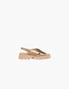 Pedro Garcia Women's Reme Sandals In Cava Cervo Lame In Multi
