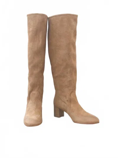 Pedro Garcia Women's Xantia Boots In Biscuit Bessie Suede In Multi
