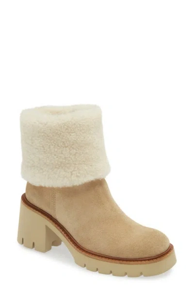 Pedro Garcia Zarela Wool Cuff Bootie In Rope