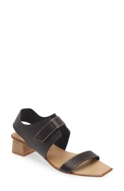 Pedro Garcia Zirel Slingback Sandal In Black Vacchetta