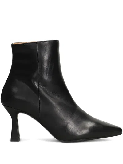 Pedro Miralles 75mm Pointed Heel Boots In Black