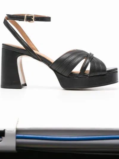 Pedro Miralles 80mm Crossover Platform Sandals