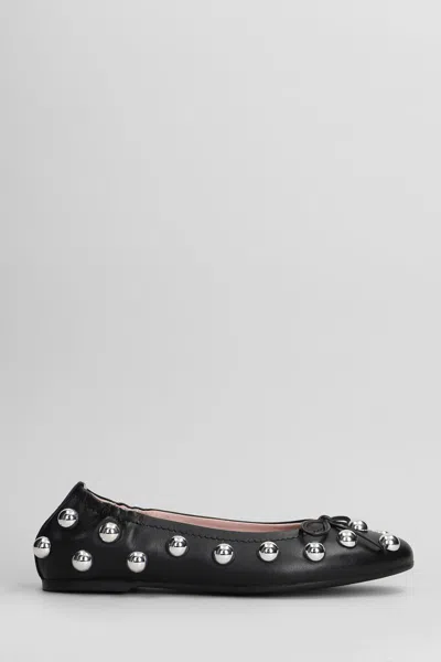 Pedro Miralles Ballet Flats In Black