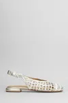 Pedro Miralles Ballet Flats In White