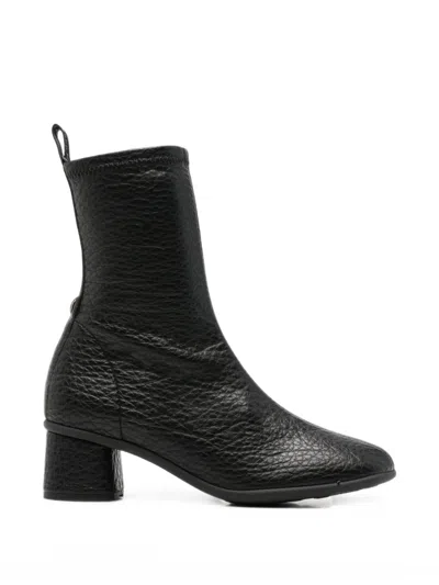 Pedro Miralles Block Heel Ankle Boots In Black