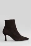 Pedro Miralles High Heels Ankle Boots In Brown