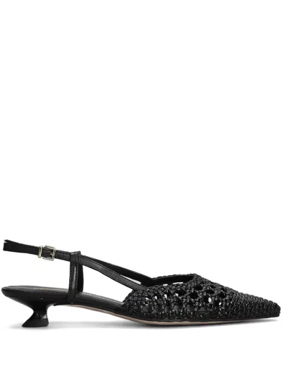 Pedro Miralles Leather Pumps In Black