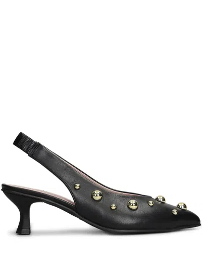 Pedro Miralles Leather Pumps In Black