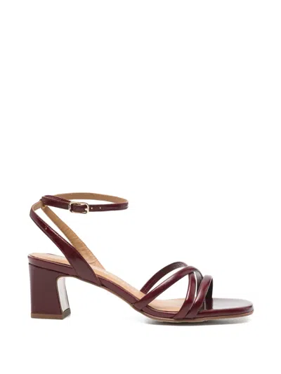 Pedro Miralles Marines Leather Sandals In Multi