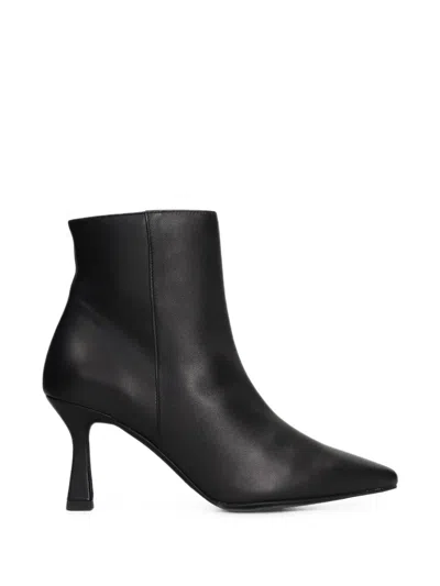 Pedro Miralles Pointed-toe Ankle Boots In Black