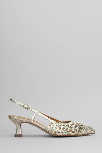 Pedro Miralles Pumps In Gold