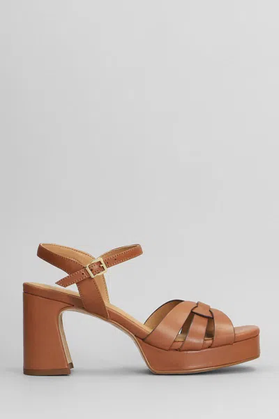 Pedro Miralles Sandals Color In Brown