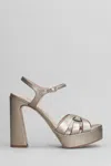 Pedro Miralles 120mm Zarautz Sandals In Gray