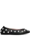 Pedro Miralles Santillana Ballerina Shoes In Black