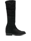 Pedro Miralles Suede Boots In Black