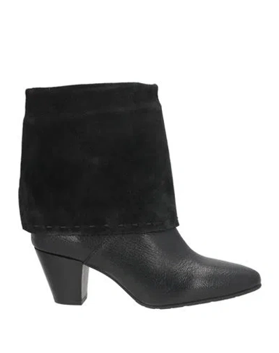 Pedro Miralles Woman Ankle Boots Black Size 5 Leather