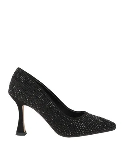 Pedro Miralles Woman Pumps Black Size 6 Textile Fibers