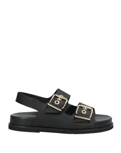 Pedro Miralles Woman Sandals Black Size 7 Leather