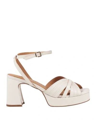 Pedro Miralles Woman Sandals White Size 10 Leather