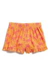 Peek Aren't You Curious Kids' Palm Tree Print Shorts In Print