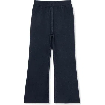 Peek Aren't You Curious Kids' Pull-on Knit Flare Leg Pants In Med Stone