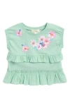 Peek Aren't You Curious Kids' Sequin Ruffle Top