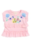 Peek Aren't You Curious Kids' Sequin Ruffle Top