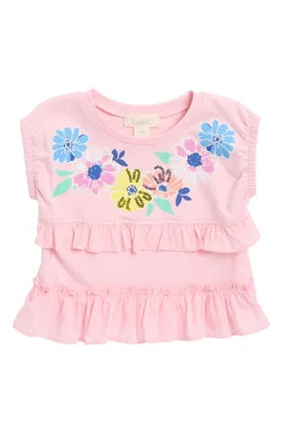 Peek Aren't You Curious Kids' Sequin Ruffle Top