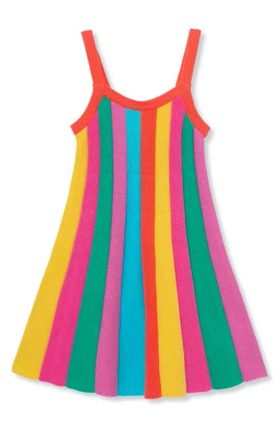 Peek Aren't You Curious Kids' Stripe Rainbow Dress