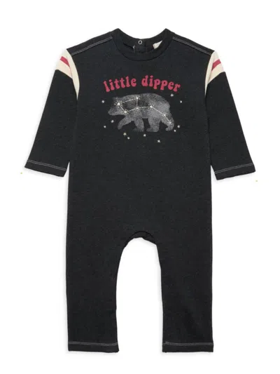 Peek Baby Boy's Little Dipper Coverall In Dark Grey