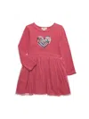 PEEK BABY GIRL'S HEART TULLE DRESS