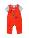 PEEK BABY'S THYME SAGE COVERALLS