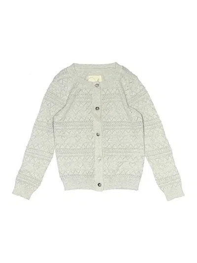 Pre-owned Peek Kids' ... Cardigan Sweater In Gray