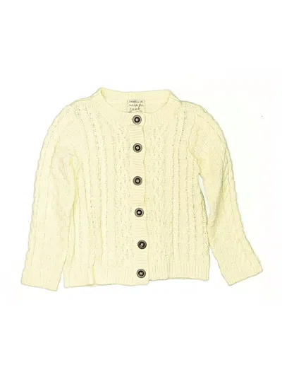 Pre-owned Peek Kids' ... Cardigan Sweater In White