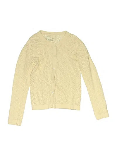 Pre-owned Peek Kids' ... Cardigan Sweater In Yellow