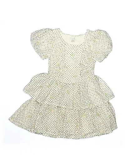 Pre-owned Peek Kids' ... Dress In Ivory